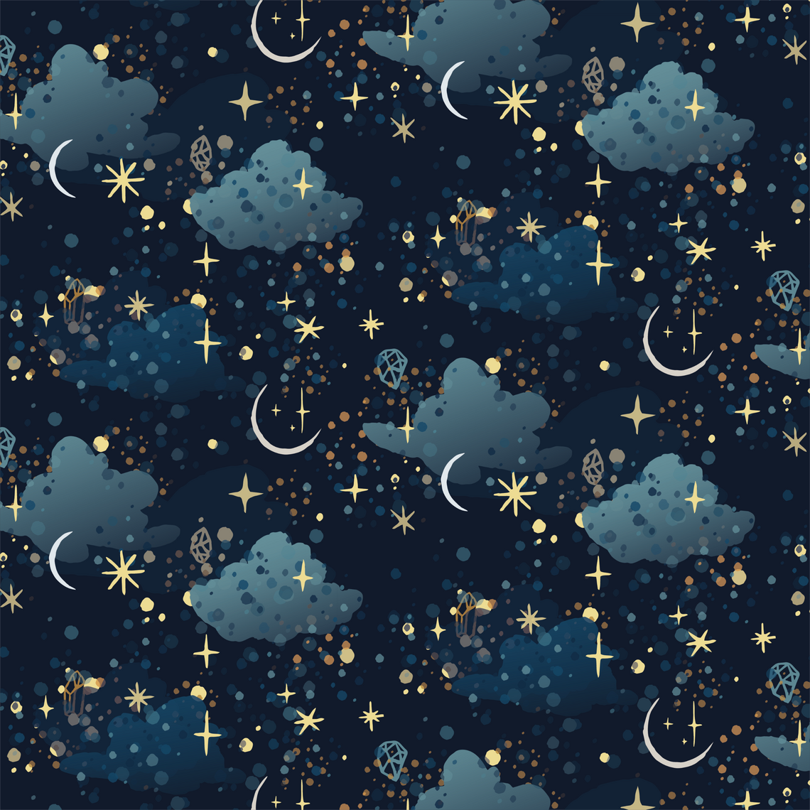 Night sky pattern